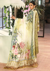 D#10 Kahf Premium Luxury Emb Lawn Collection 323